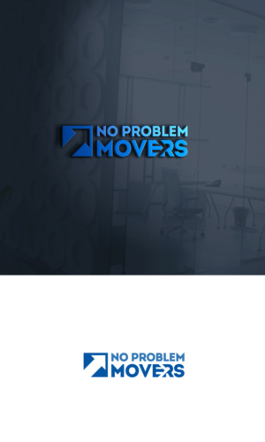 No Problem Movers | Diseño de Logo por logo_s