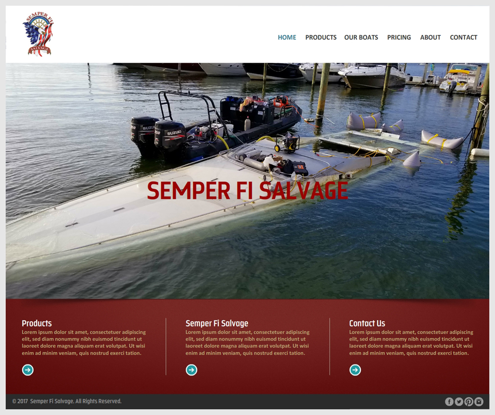 Wordpress Design by -Marc- for this project | Design #16822855