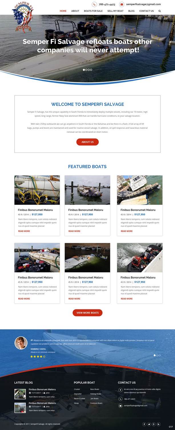 Wordpress Design by pb for this project | Design #16748572