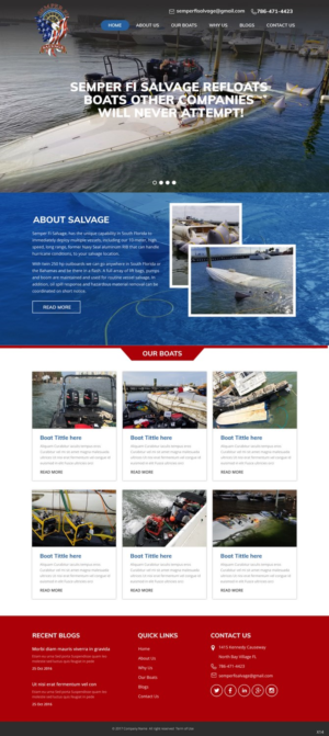 Diseño Wordpress por pb para este proyecto | Diseño: #16748573