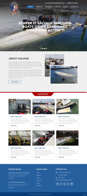 Diseño Wordpress por pb para este proyecto | Diseño: #16748575