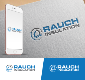 'Rauch Insulation' 'Rauch' or simply 'R I' are all acceptable… You can add ‘Moscow, ID’ if you choose. The name 'Rauch' is important branding. I come from a prominent family in this area and name recognition is important in this word-of-mouth market. My father has been a builder in this county for 40 years, there is an association with the name 'Rauch' with integrity, quality, and community. | Logo Design by cracuz09