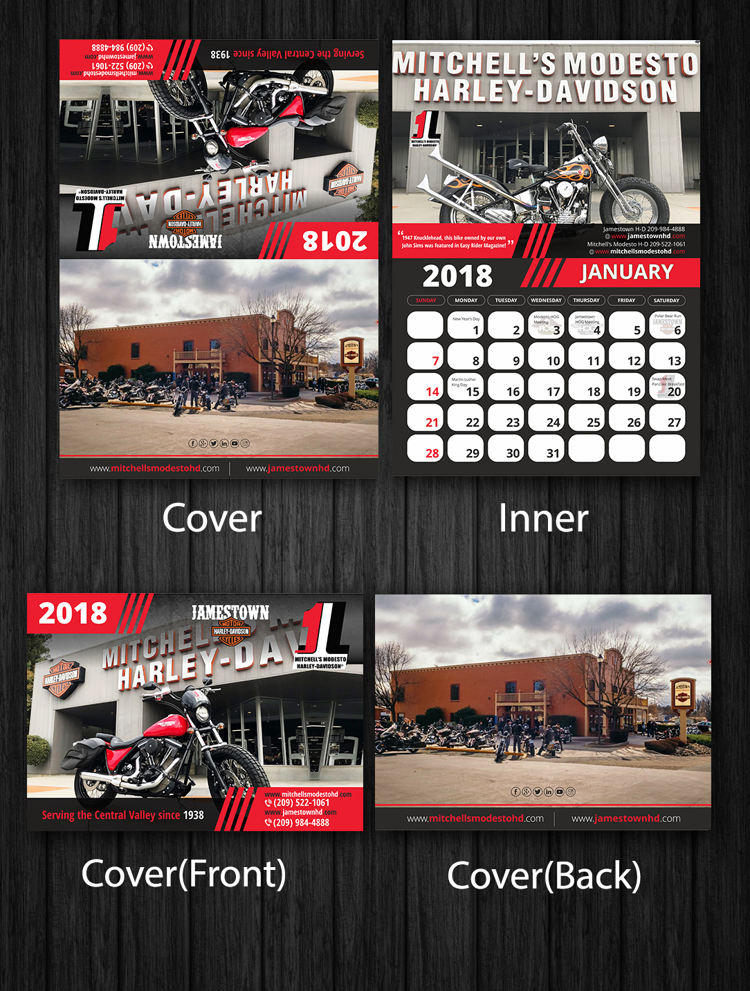 Print Design par ecorokerz pour Mitchell's Modesto Harley-Davidson | Design #16816529
