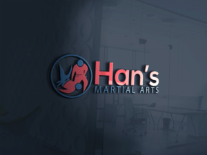 Logo-Design von imshohaghossain85 für Han’s Martial Arts | Design: #16780739