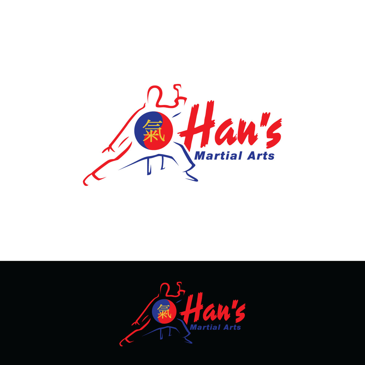 Logo-Design von R.R für Han’s Martial Arts | Design: #16790298