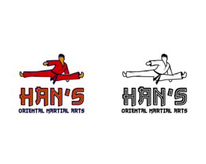 Han’s Martial Arts  | Logo Design by MrBranding