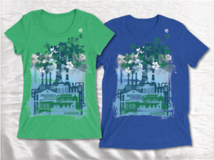 Factory of Flowers T Shirt Design | Design de T-shirt par Whitebread