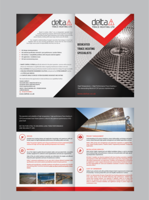 CSP 4 side flyer for industrial trace heating services | Flyer-Design von alex989
