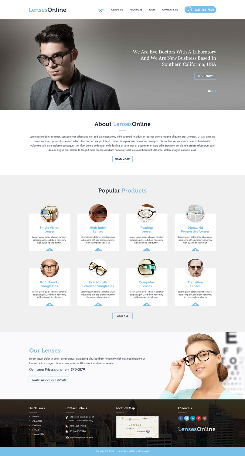 Playful, Modern, Eyewear  Design for N/a by Sbss Design 16737752