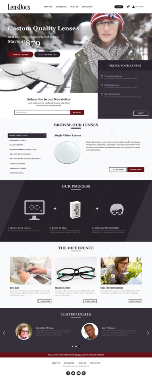 Web Design par Louis Soriano pour N/a | Design #16810209