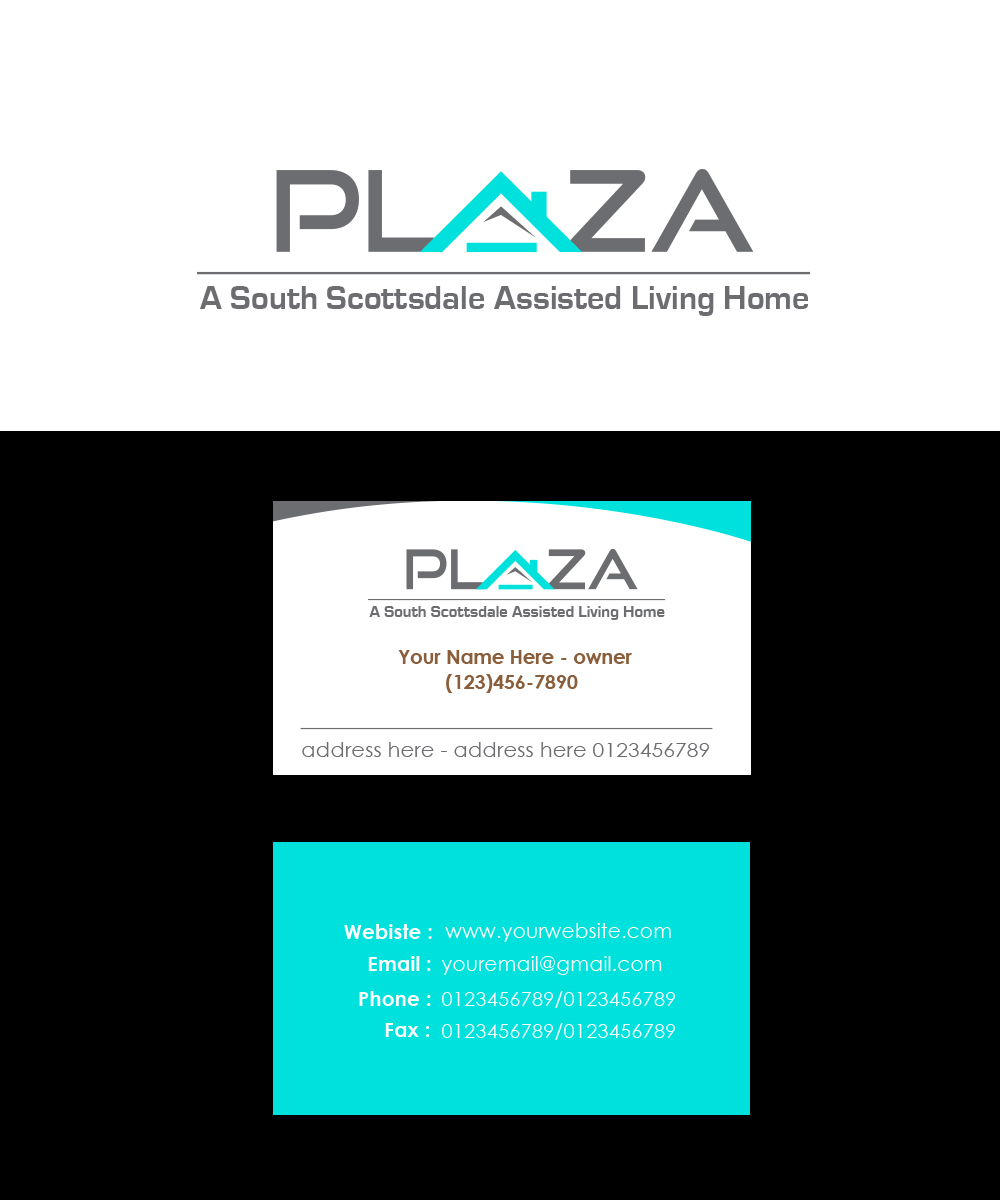Logo Design by Maher Sh for The Plaza Assisted Living of Scottsdale, LLC | Design #16794958