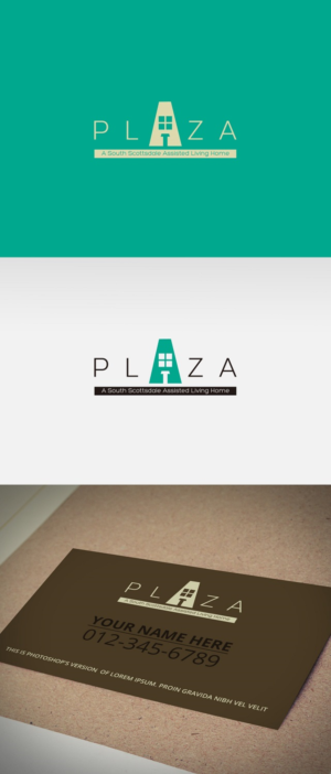 Logo Design by yganess for The Plaza Assisted Living of Scottsdale, LLC | Design #16741288