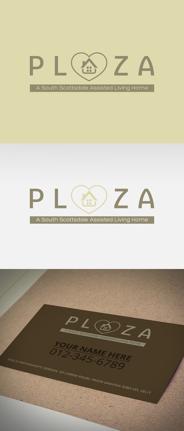 Logo Design by yganess for The Plaza Assisted Living of Scottsdale, LLC | Design #16741331