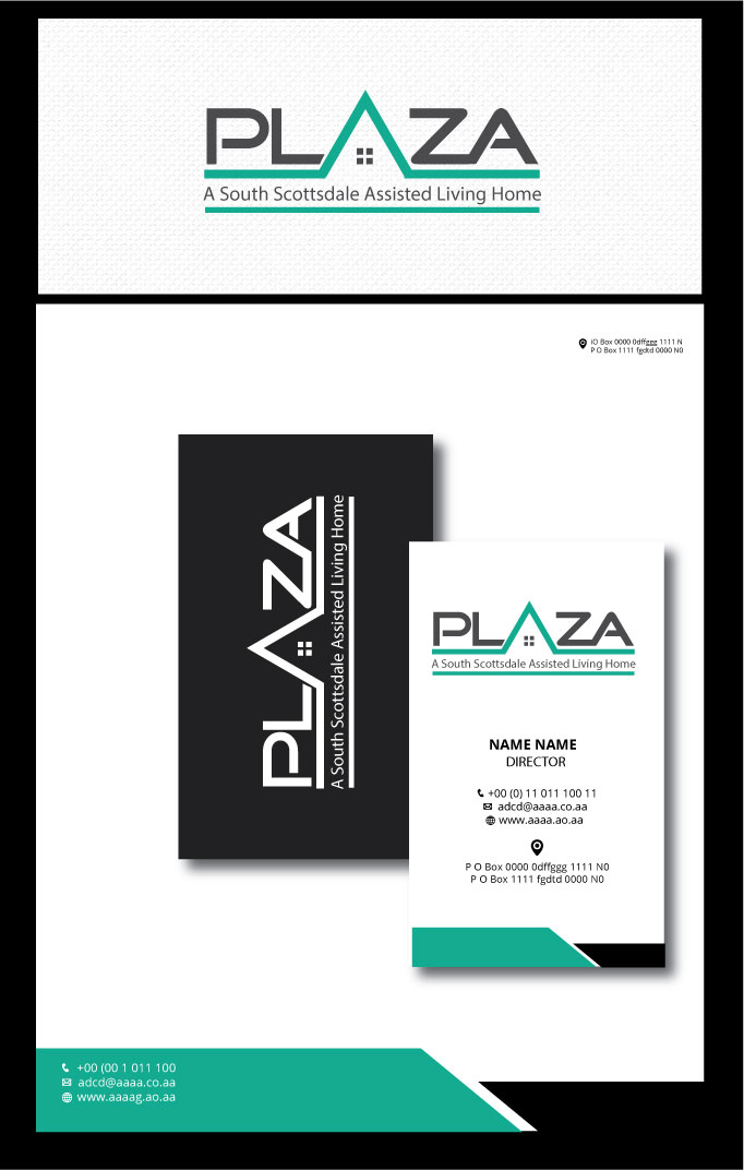 Design de Logo par zebronicgraphic pour The Plaza Assisted Living of Scottsdale, LLC | Design #16737626