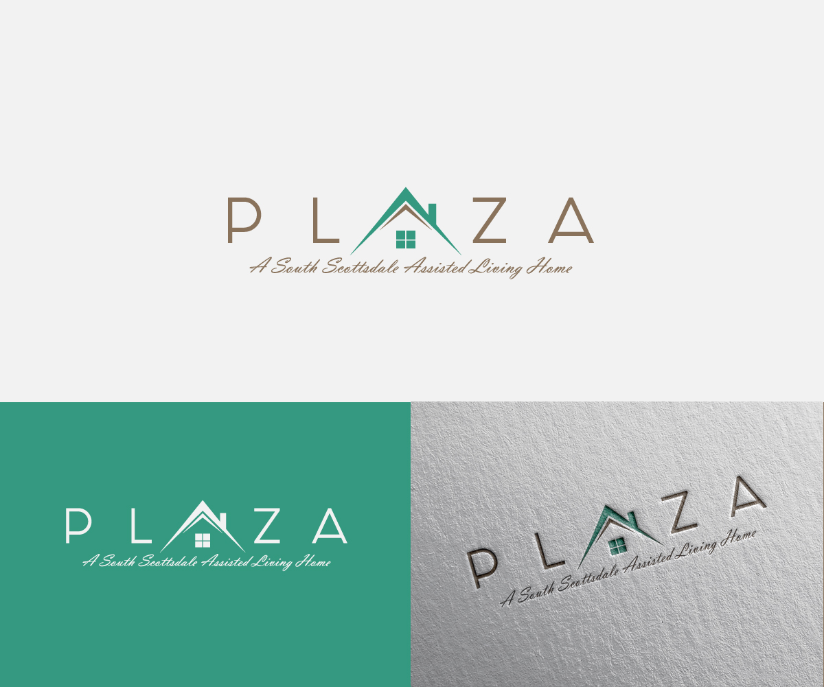 Logo Design by maceemisha for The Plaza Assisted Living of Scottsdale, LLC | Design #16791599
