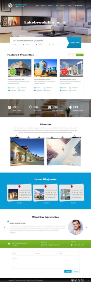 Web Design by pb for this project | Design: #16739918
