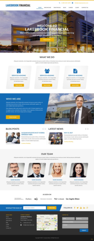 Web Design by pb for this project | Design: #16739919