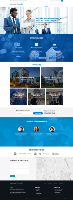 Web Design by pb for this project | Design: #16739921