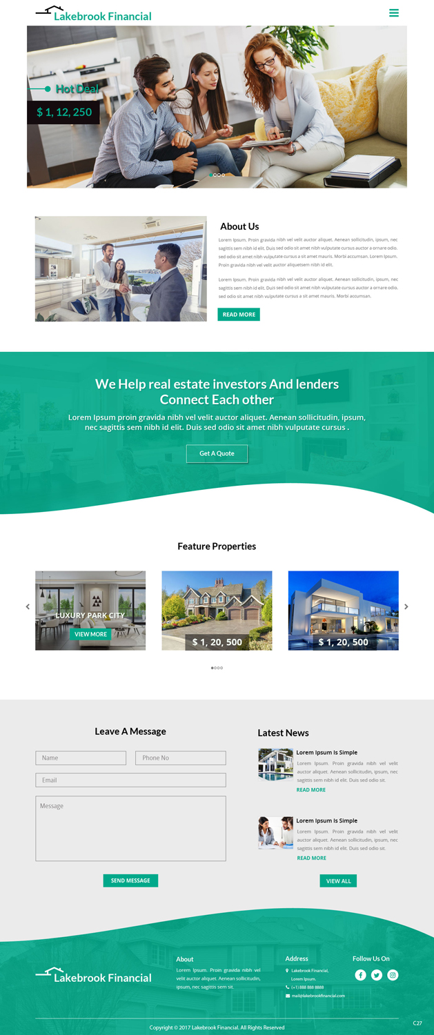 Web Design by pb for this project | Design #16739928