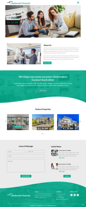 Web Design by pb for this project | Design: #16739928