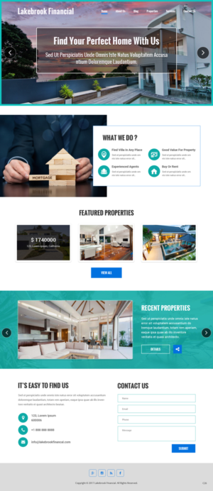 Web Design by pb for this project | Design: #16739937