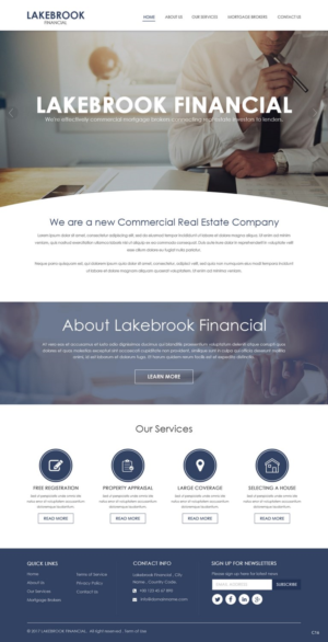 Web Design by pb for this project | Design: #16739946