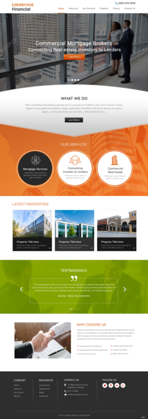 Web Design by pb for this project | Design: #16739947
