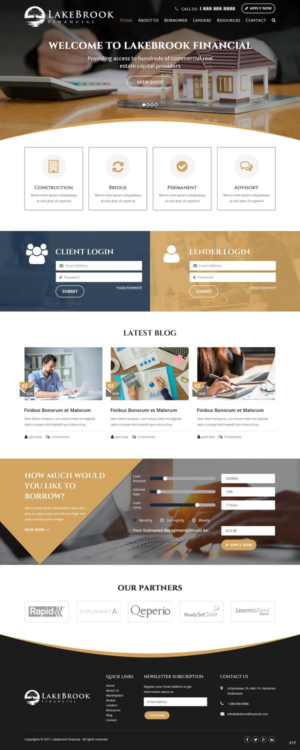 Web Design by pb for this project | Design: #16772426
