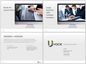 Powerpoint for Uvoce | PowerPoint-Design von HYPdesign