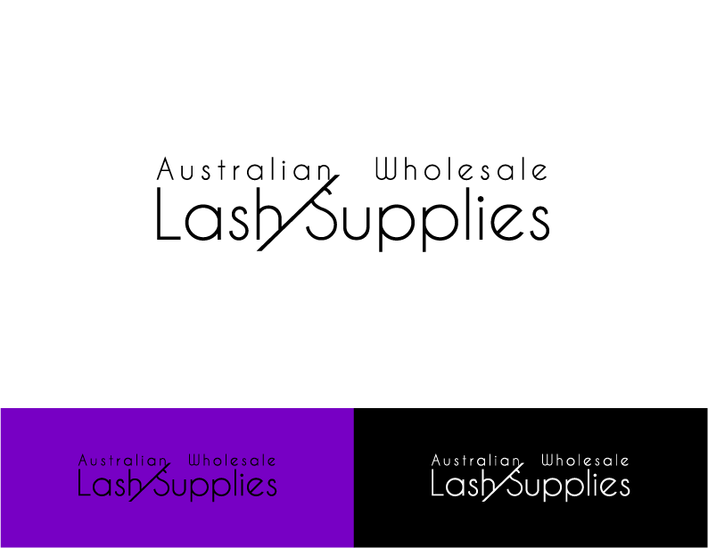 Logo-Design von ernestsegovia für Australian Wholesale Lash Supplies | Design #16801495
