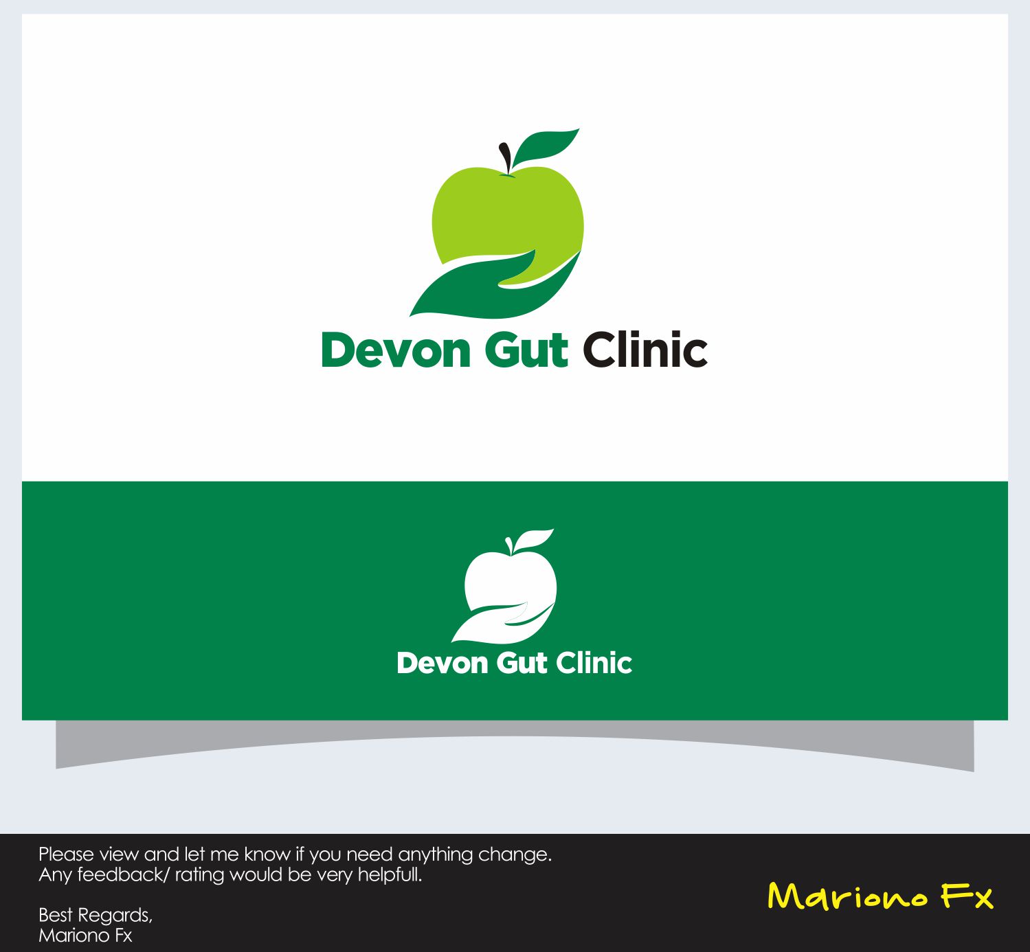 Logo Design by Mariono Fx for Devon Gut Clinic | Design #16762988