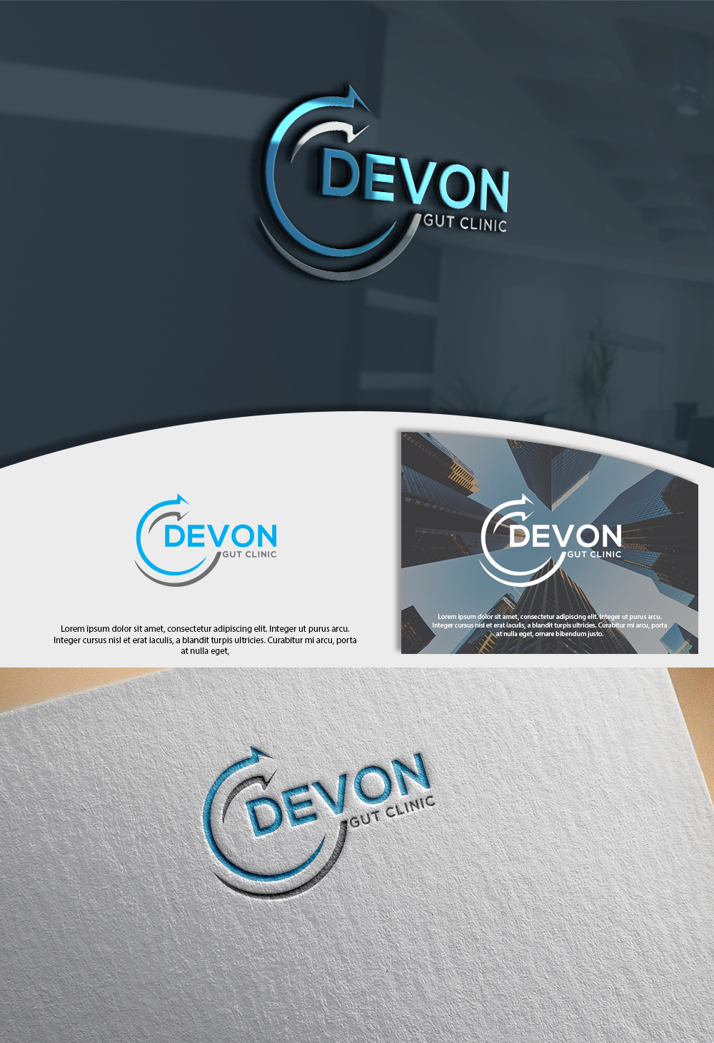 Logo Design by Renewable for Devon Gut Clinic | Design #16759264