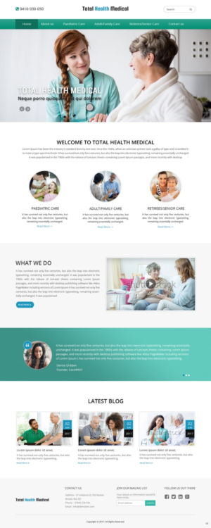 Web Design by pb for CMR | Design: #16748622