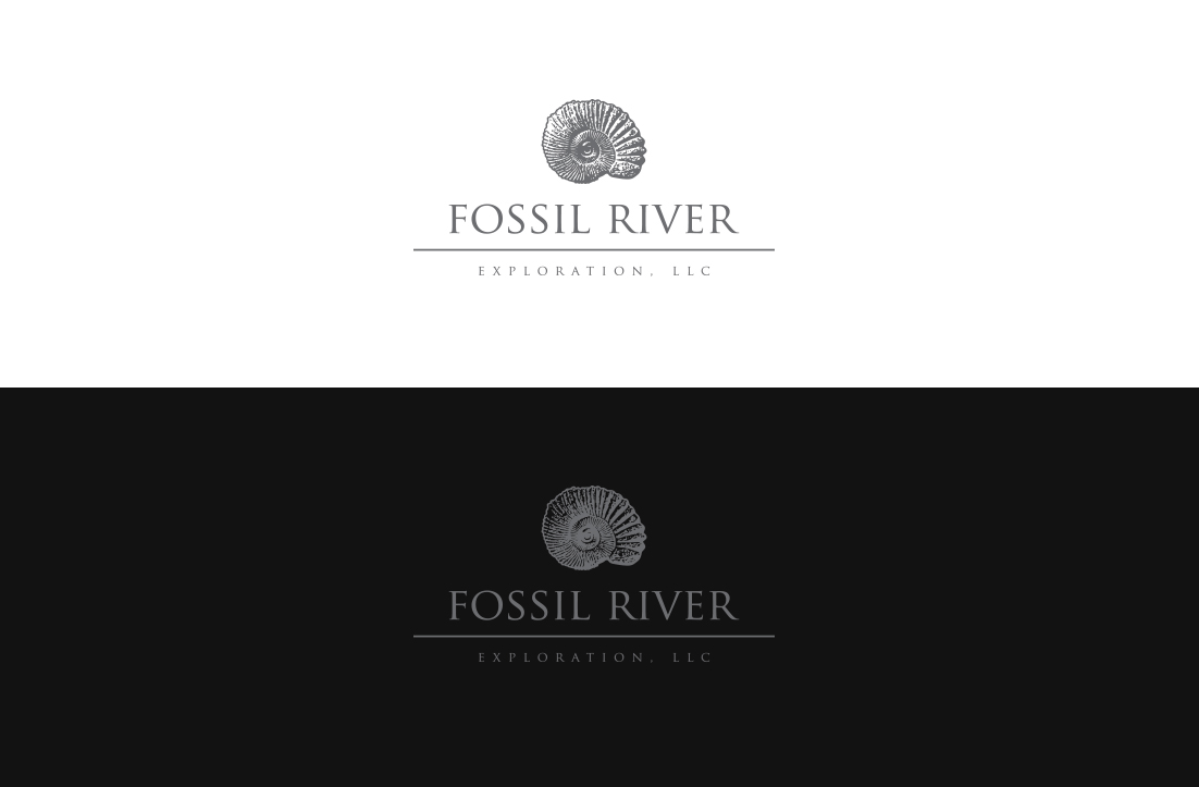 Diseño de Logo por GLDesigns para Fossil River Exploration, LLC | Diseño #16741963