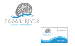 Diseño de Logo por zombras para Fossil River Exploration, LLC | Diseño: #16741504