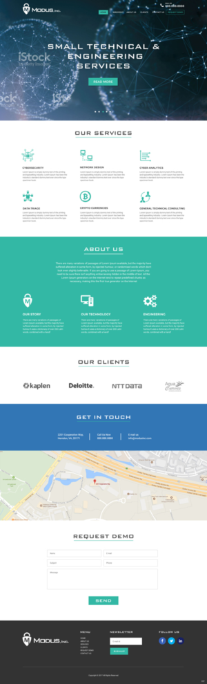 Diseño Web por pb para Modus, Inc. | Diseño: #16772481