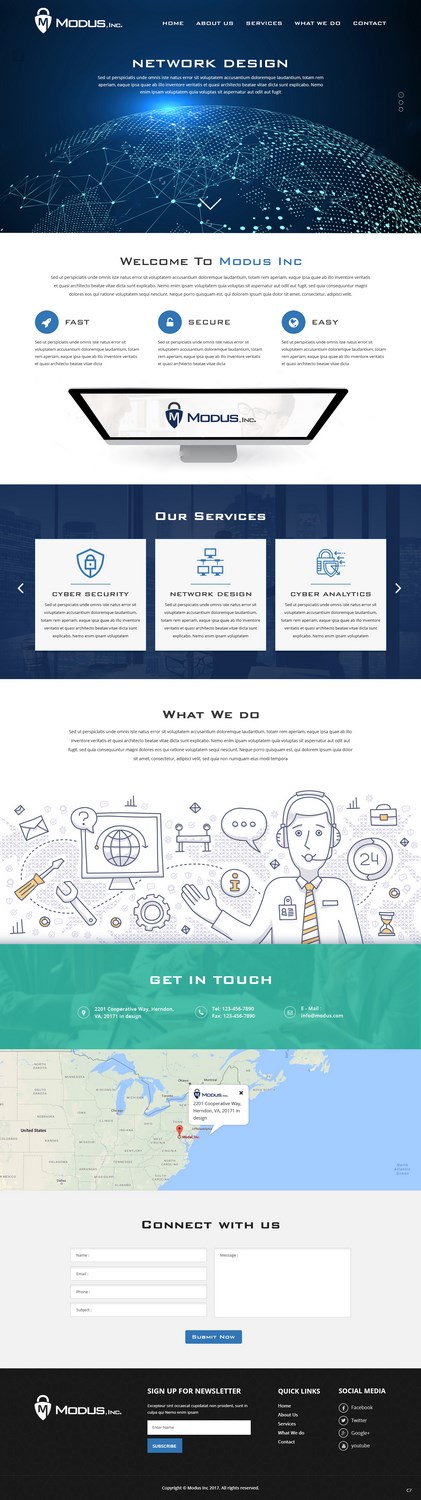 Web-Design von pb für Modus, Inc. | Design #16772490