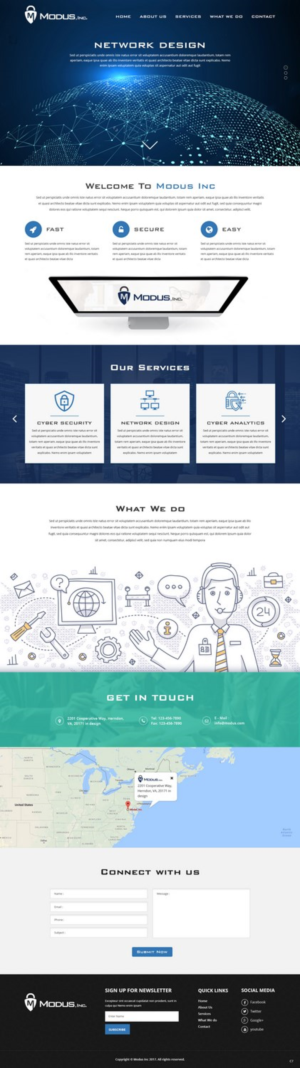 Diseño Web por pb para Modus, Inc. | Diseño: #16772490