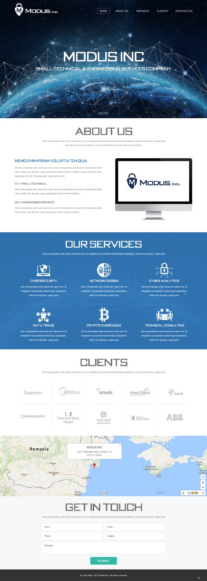 Diseño Web por pb para Modus, Inc. | Diseño: #16772491