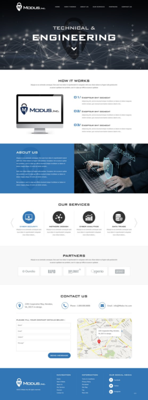Diseño Web por pb para Modus, Inc. | Diseño: #16772492