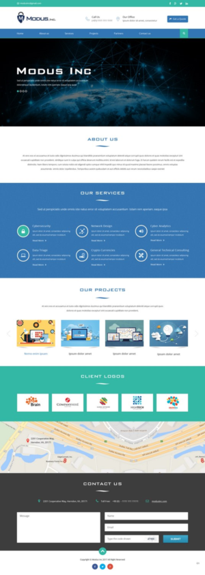 Diseño Web por pb para Modus, Inc. | Diseño: #16772499
