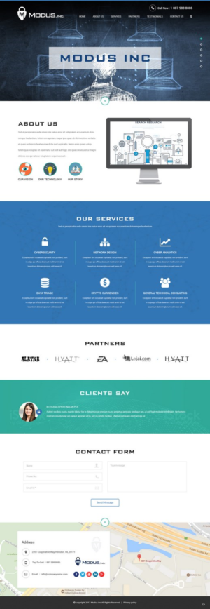 Diseño Web por pb para Modus, Inc. | Diseño: #16772506