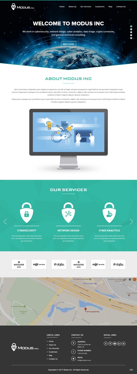 Web-Design von pb für Modus, Inc. | Design #16800927