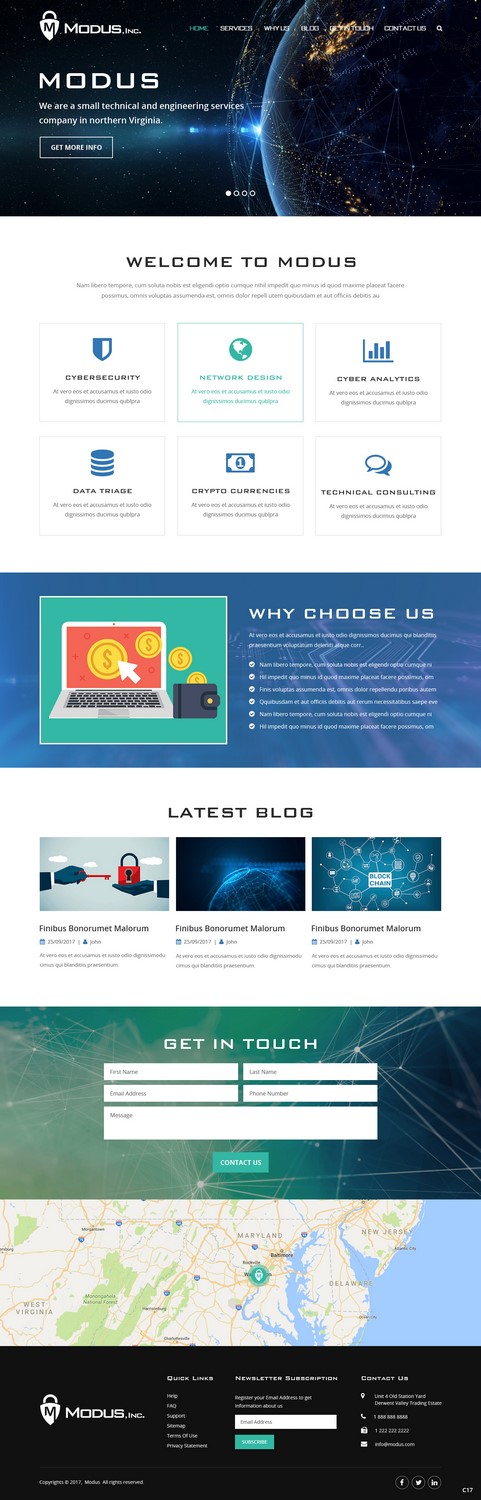 Web-Design von pb für Modus, Inc. | Design #16800929