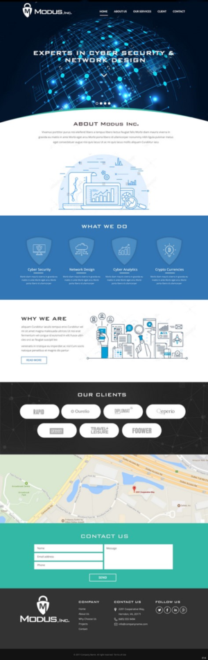Web Design by pb for Modus, Inc. | Design: #16800930