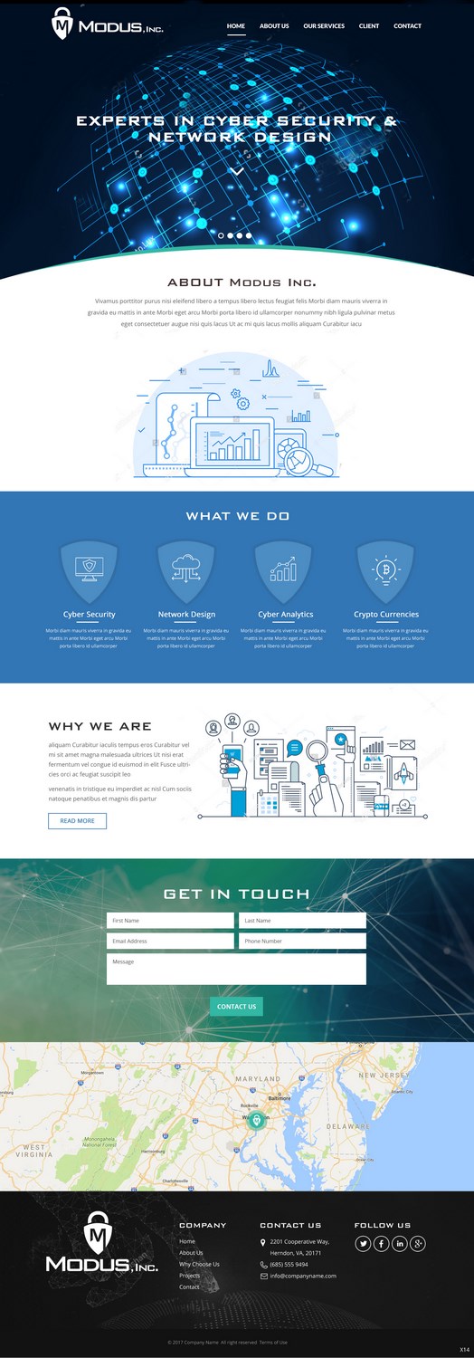 Web Design by pb for Modus, Inc. | Design: #16855183