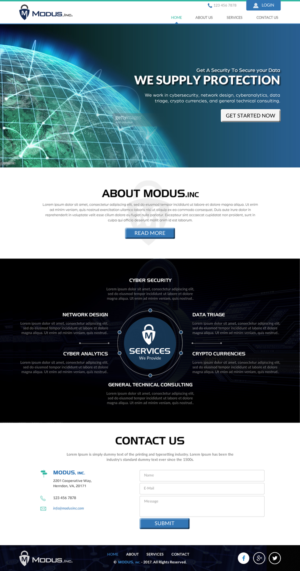 Diseño Web por rightway para Modus, Inc. | Diseño: #16773782