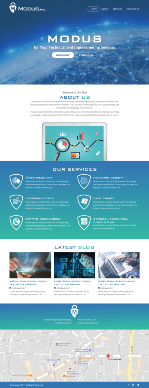 Diseño Web por rightway para Modus, Inc. | Diseño: #16773793