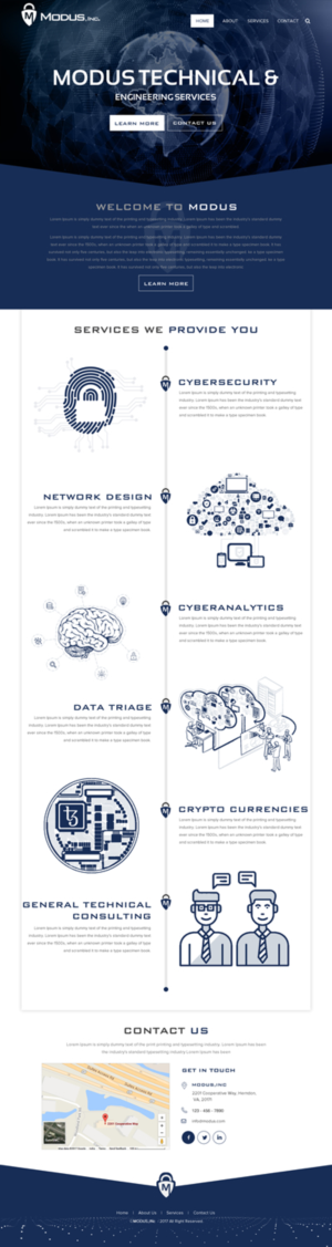 Web Design by rightway for Modus, Inc. | Design: #16801201