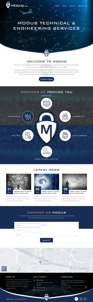 Web Design by rightway for Modus, Inc. | Design: #16801202